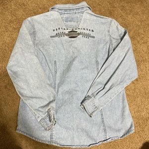Harley Davidson button up